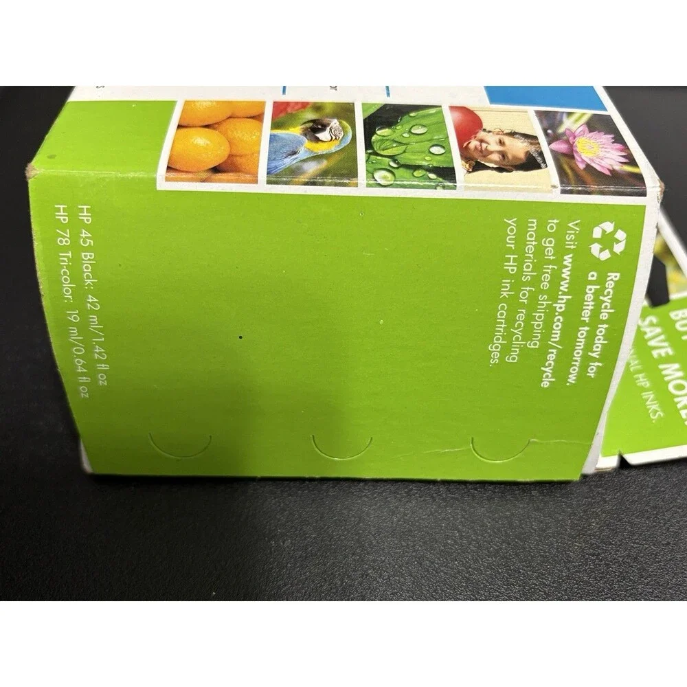 HP Two pack toner - 45 black and 78 tri-color